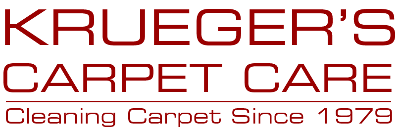 Krueger's Carpet Care Logo. Cleaning Carpets since 1979